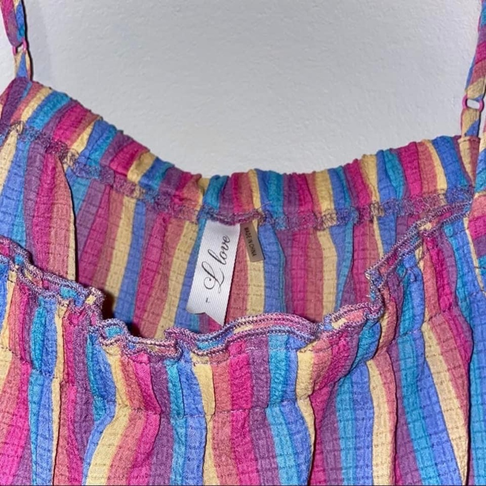 Multicolor Striped Top - Picture 2 of 3